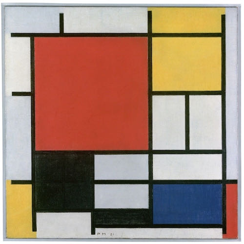 Image montrant Circa par Piet Mondrian en 1932.